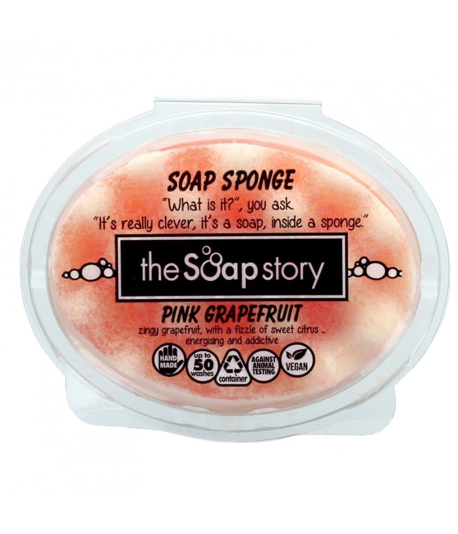 Savon éponge Pink Grapefruit