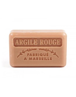 Savonnette Marseillaise Argile rouge - 125g 