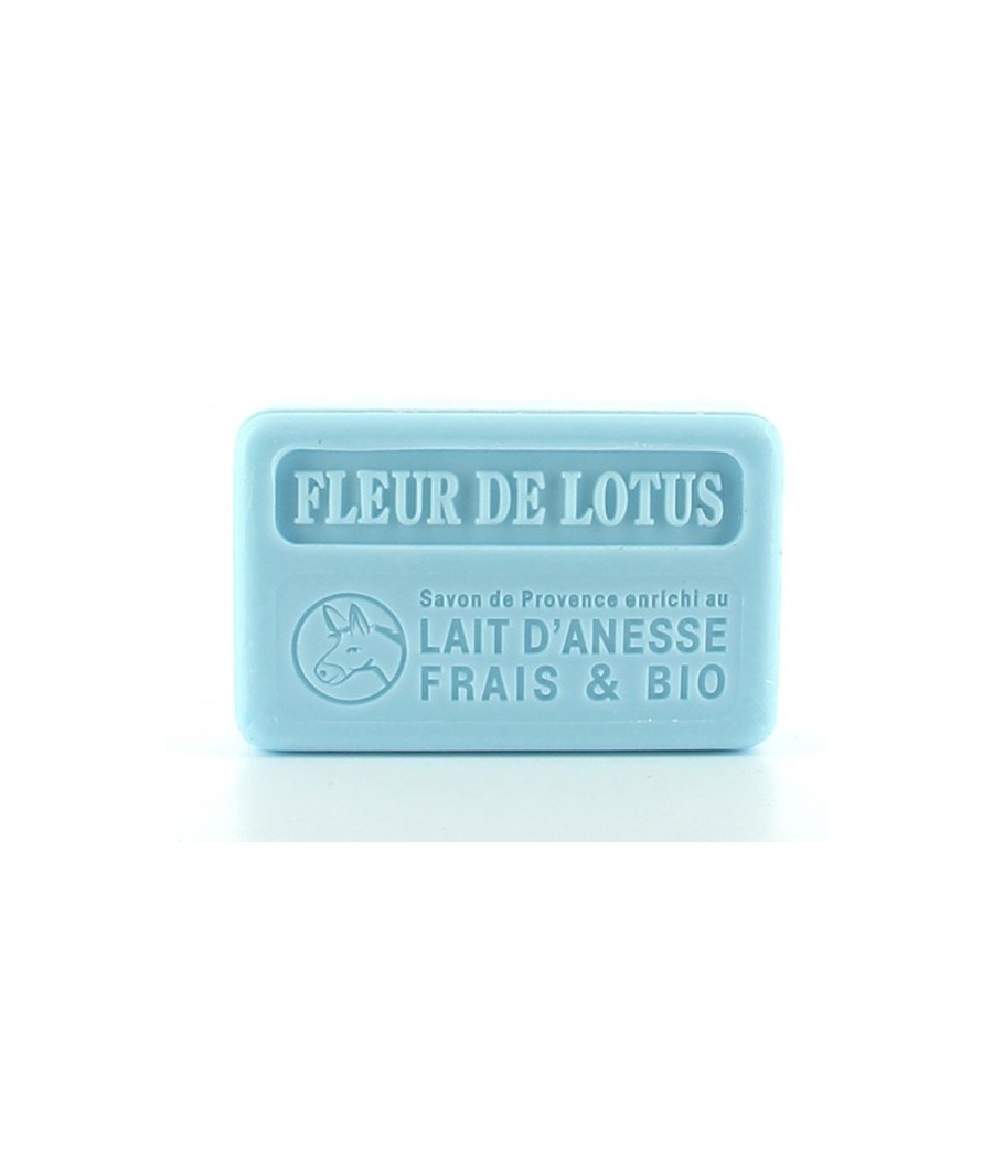 Savon fleur de lotus au lait d'ânesse Frais & BIO - 100g 