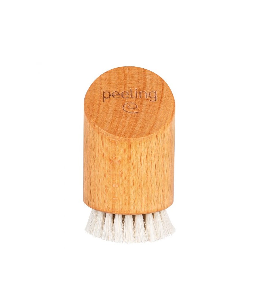 Brosse pour le visage ronde hêtre et crin de cheval - CROLL & DENECK