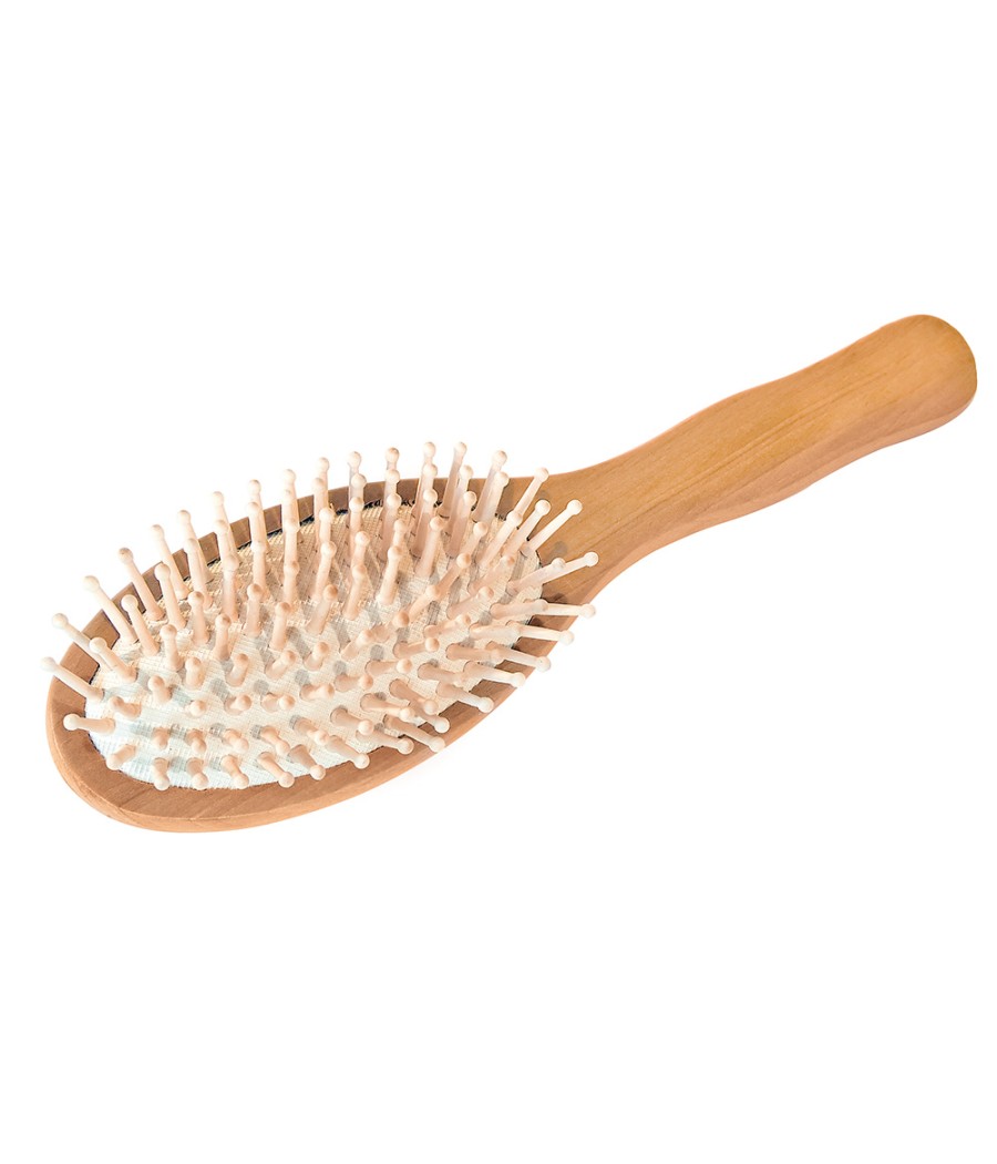 Brosse à cheveux en bois ovale - CROLL & DENECK