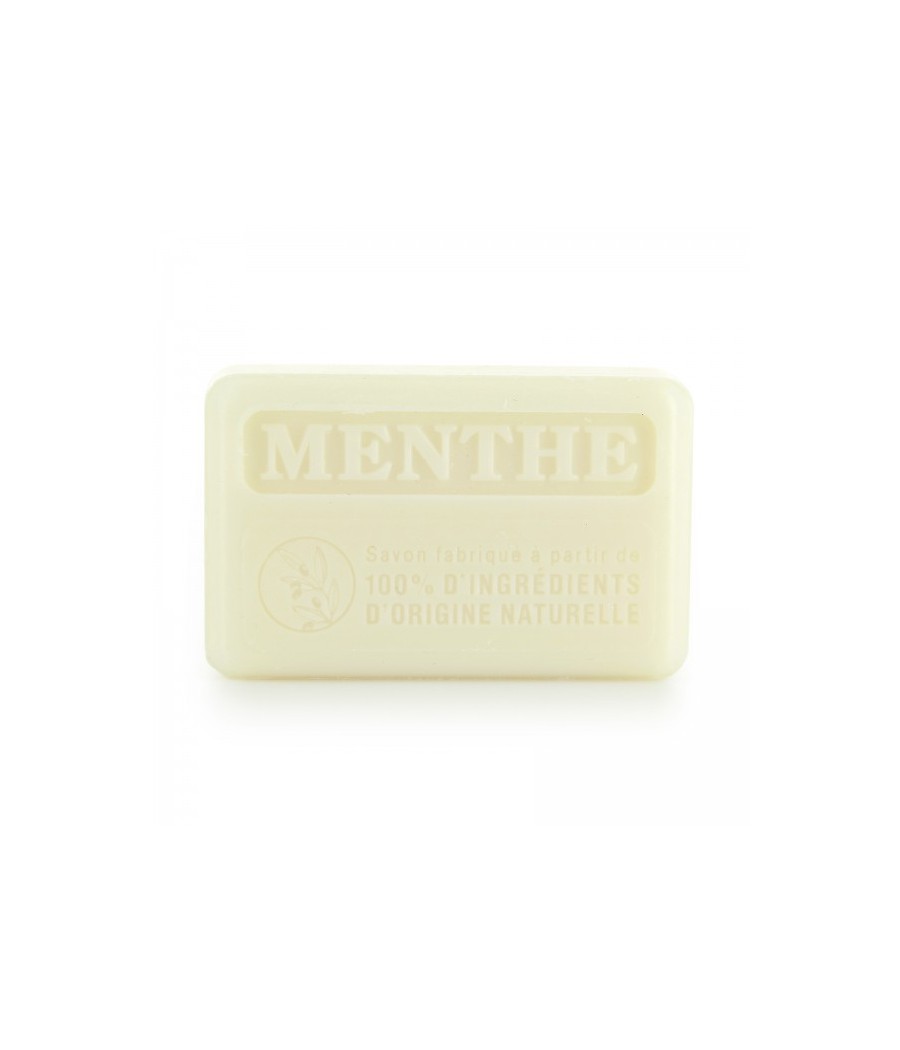 Savonnette Marseillaise 100% nature Menthe - 125g