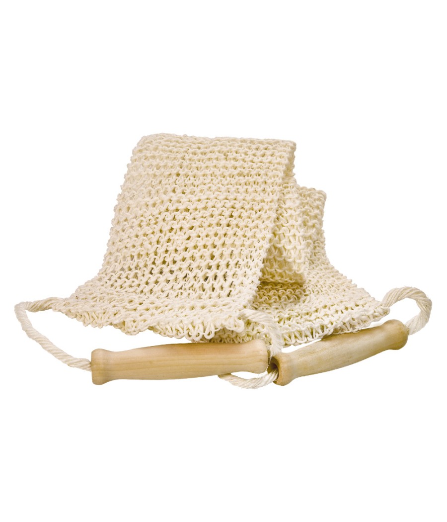 Lanière de massage Sisal tricoté, maille fine - CROLL & DENECK