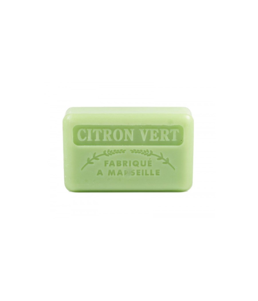 Savonnette Marseillaise Citron vert - 125g 