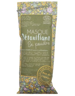 Masque en poudre détoxifiant - MAS DU ROSEAU