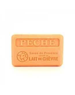 Savon au lait de chèvre Pèche - 100g