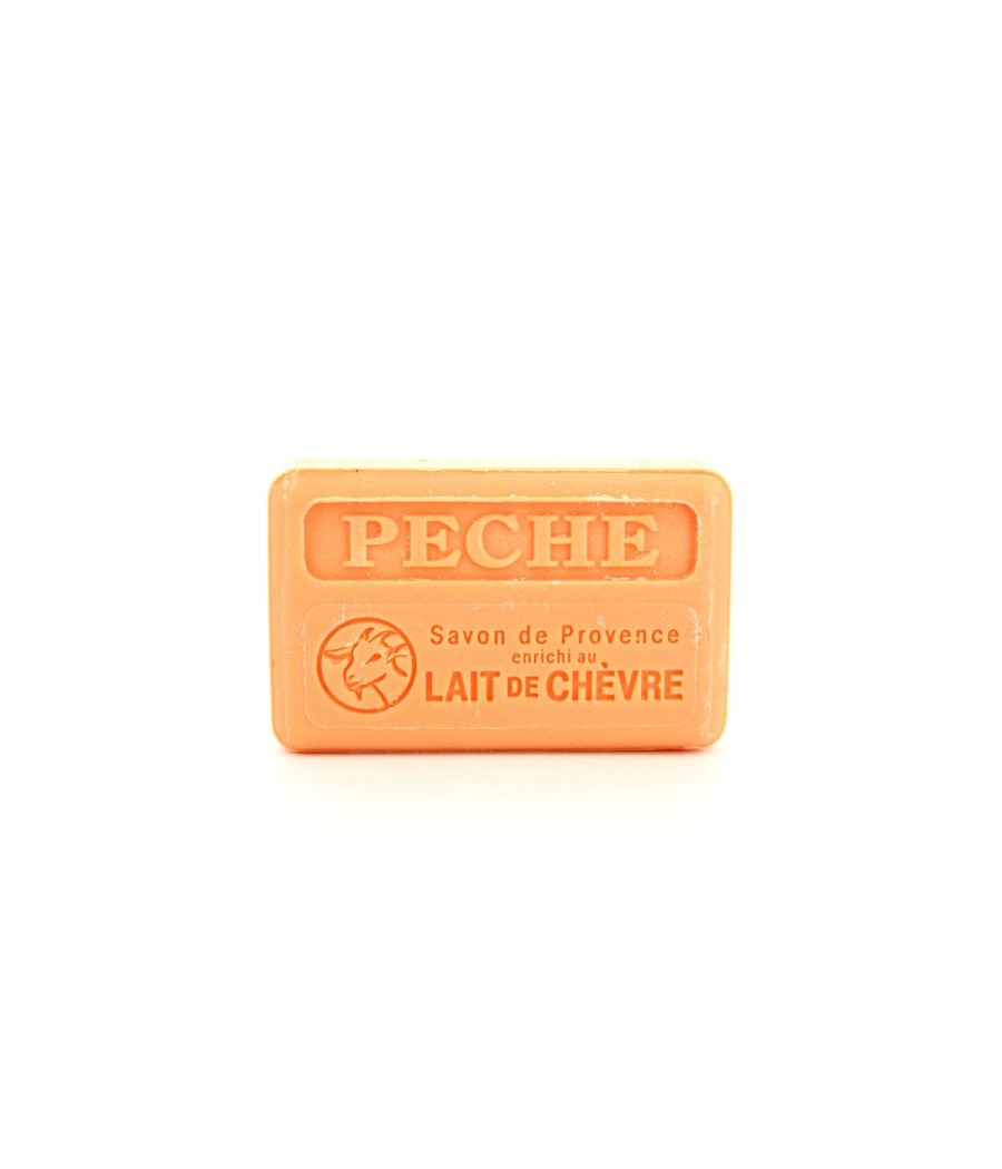 Savon au lait de chèvre Pèche - 100g