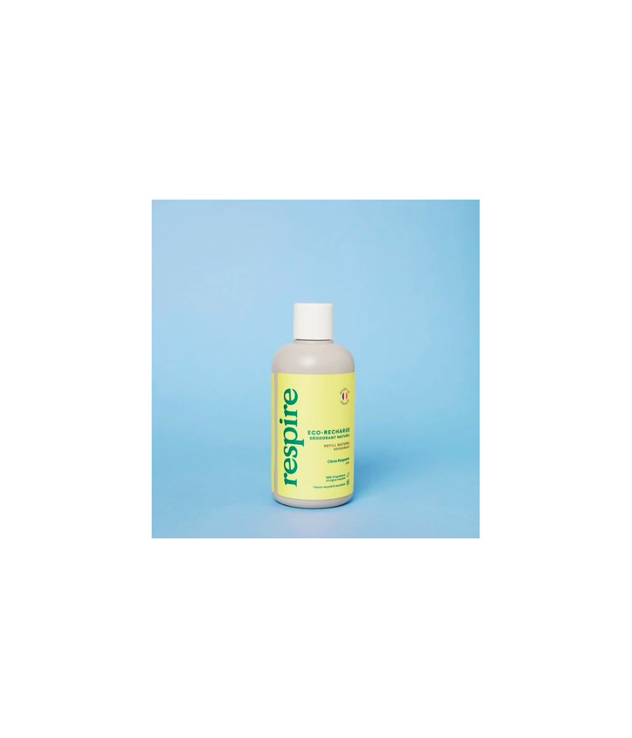 Recharge Déodorant Citron Bergamote 150mL - Respire