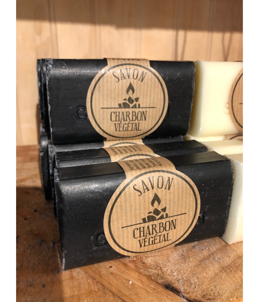 Savon au charbon végétal 100g