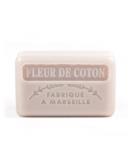 Savonnette Marseillaise Fleur de coton - 125g 