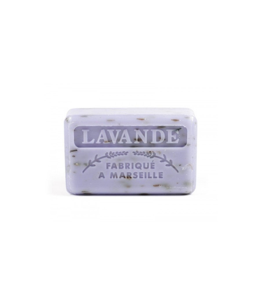 Savonnette Marseillaise Fleurs de lavande - 125g 