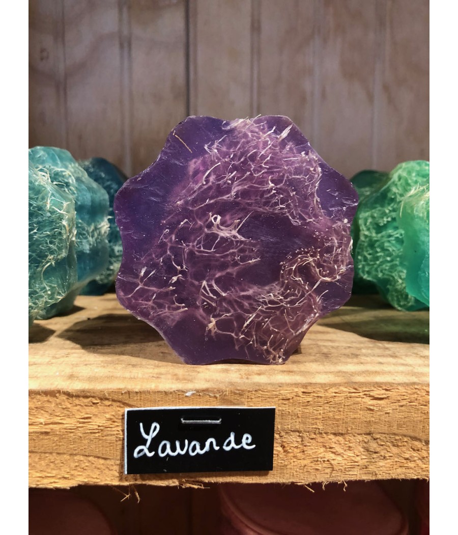 Savon tranche Luffa Lavande - 100g