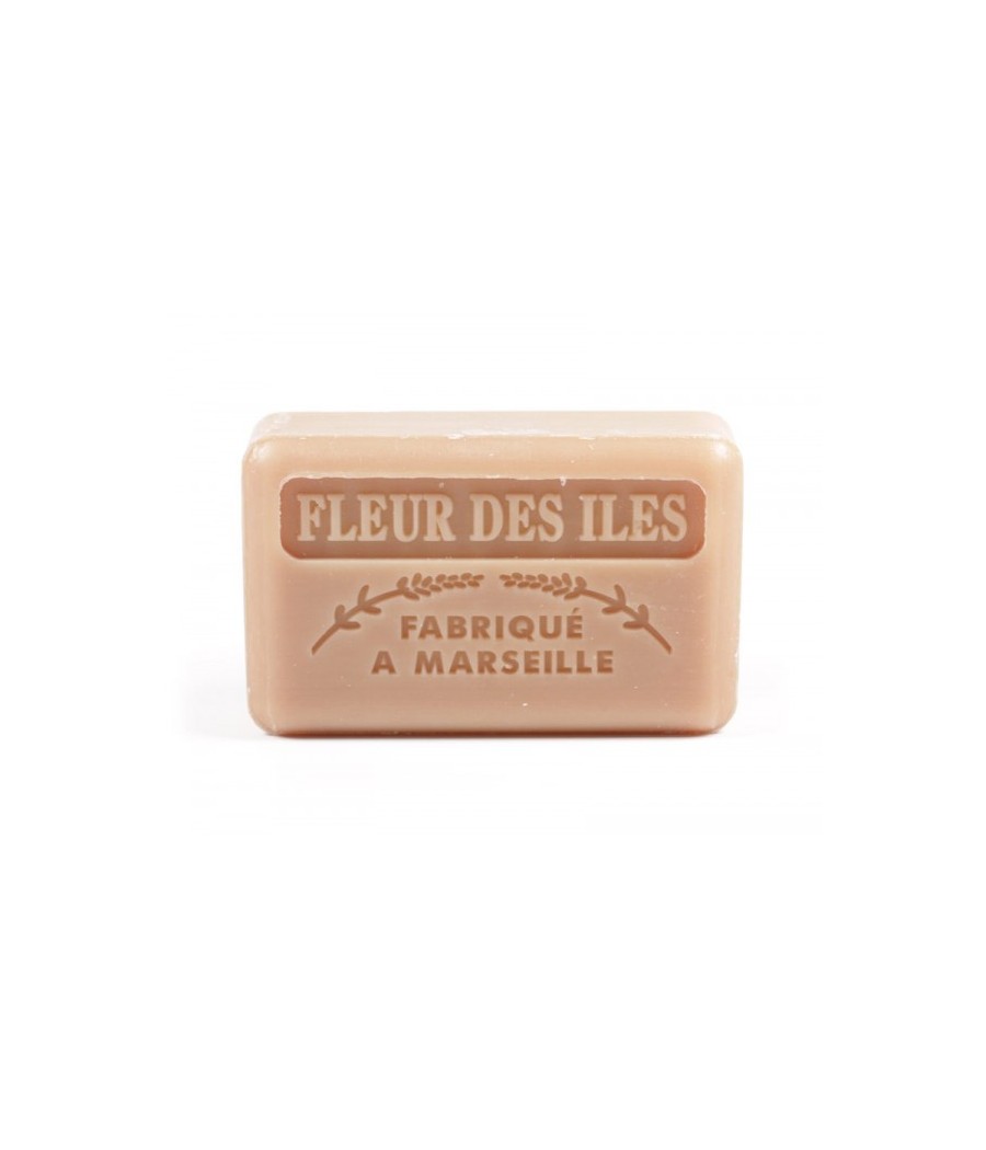 Savonnette Marseillaise Fleur des îles - 125g 