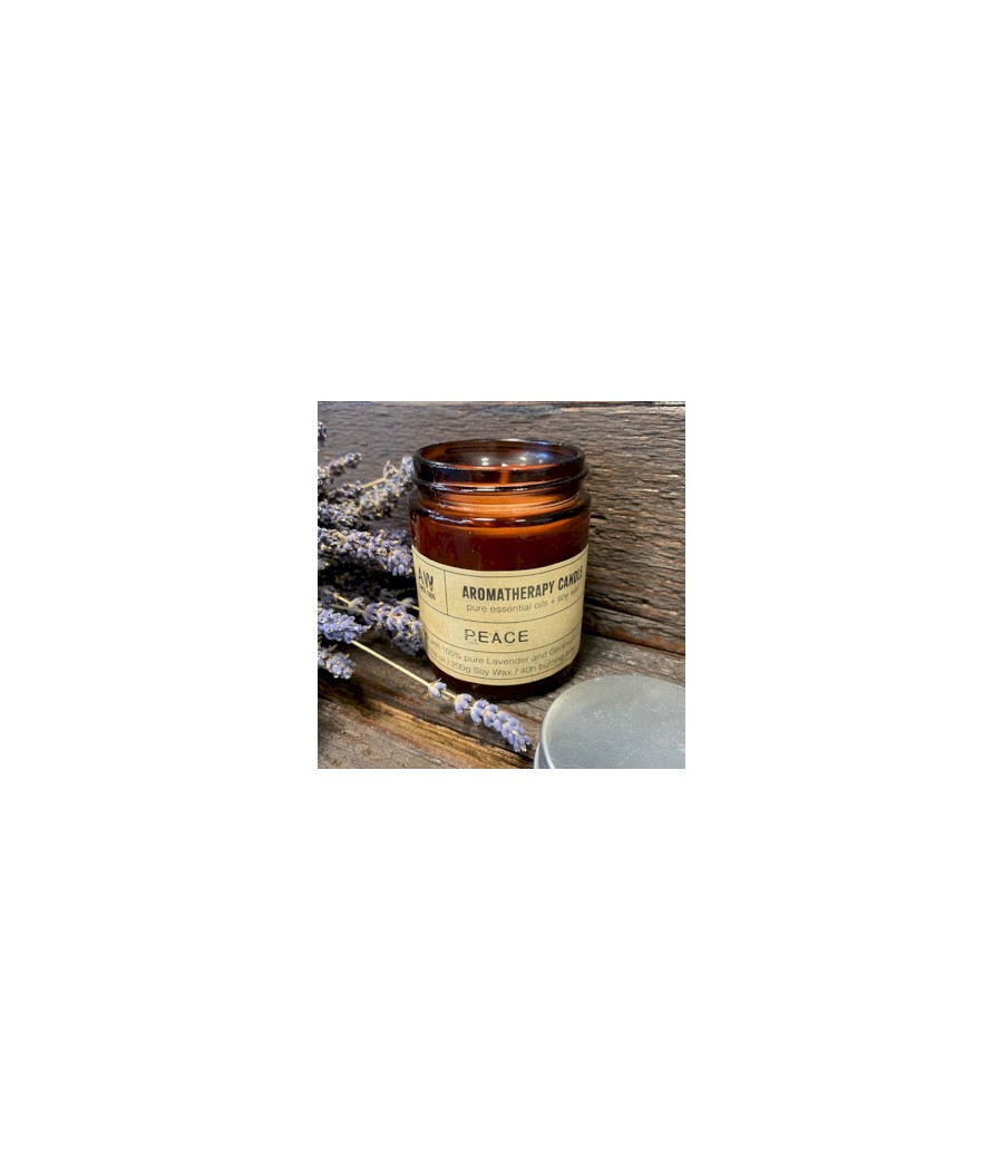 Bougie aromathérapie 200g - AW - Peace