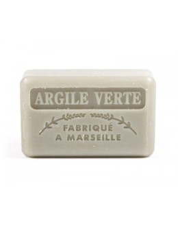 Savonnette Marseillaise Argile verte - 125g 