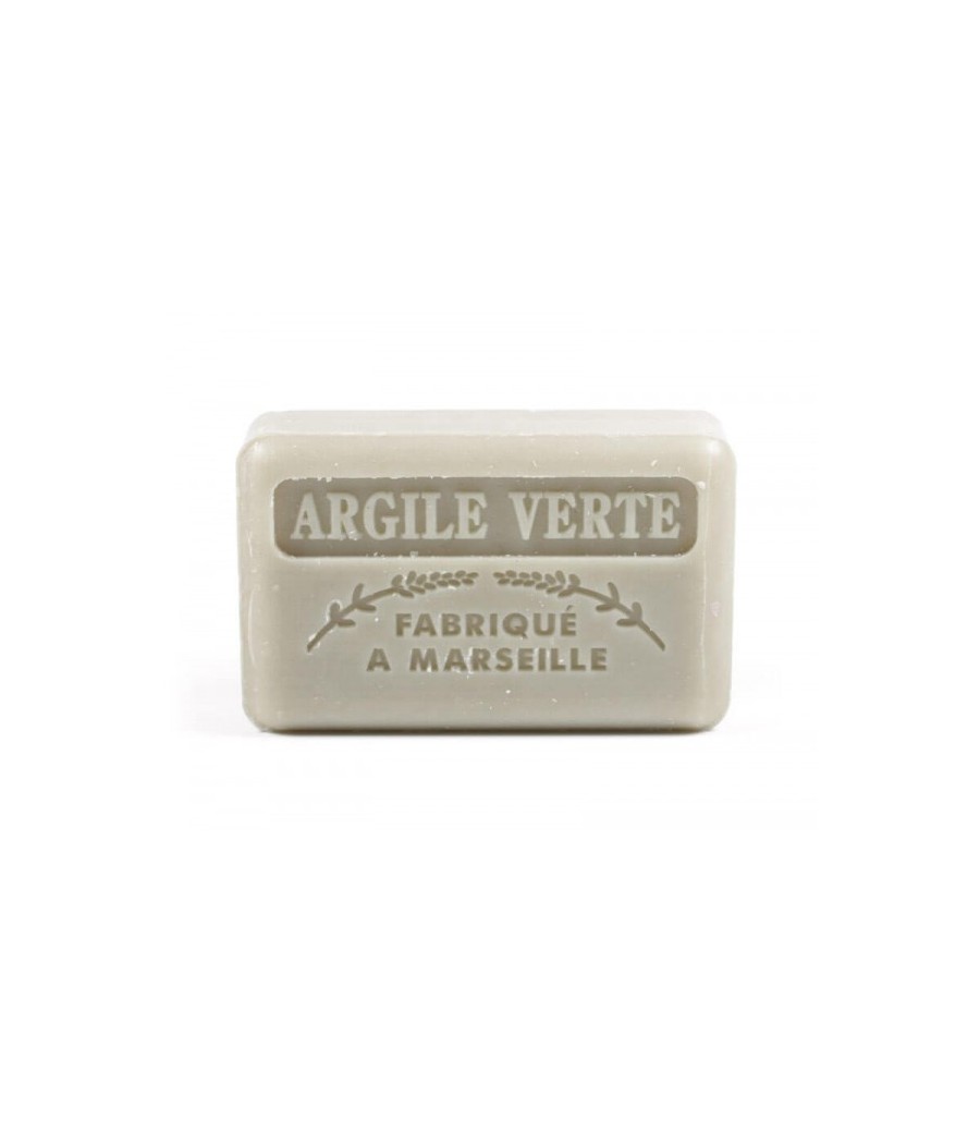 Savonnette Marseillaise Argile verte - 125g 