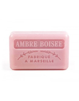 Savonnette Marseillaise Ambre boisée - 125g 