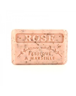 Savonnette Marseillaise Rose broyée - 125g