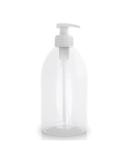 Flacon en verre avec Pompe - 500mL