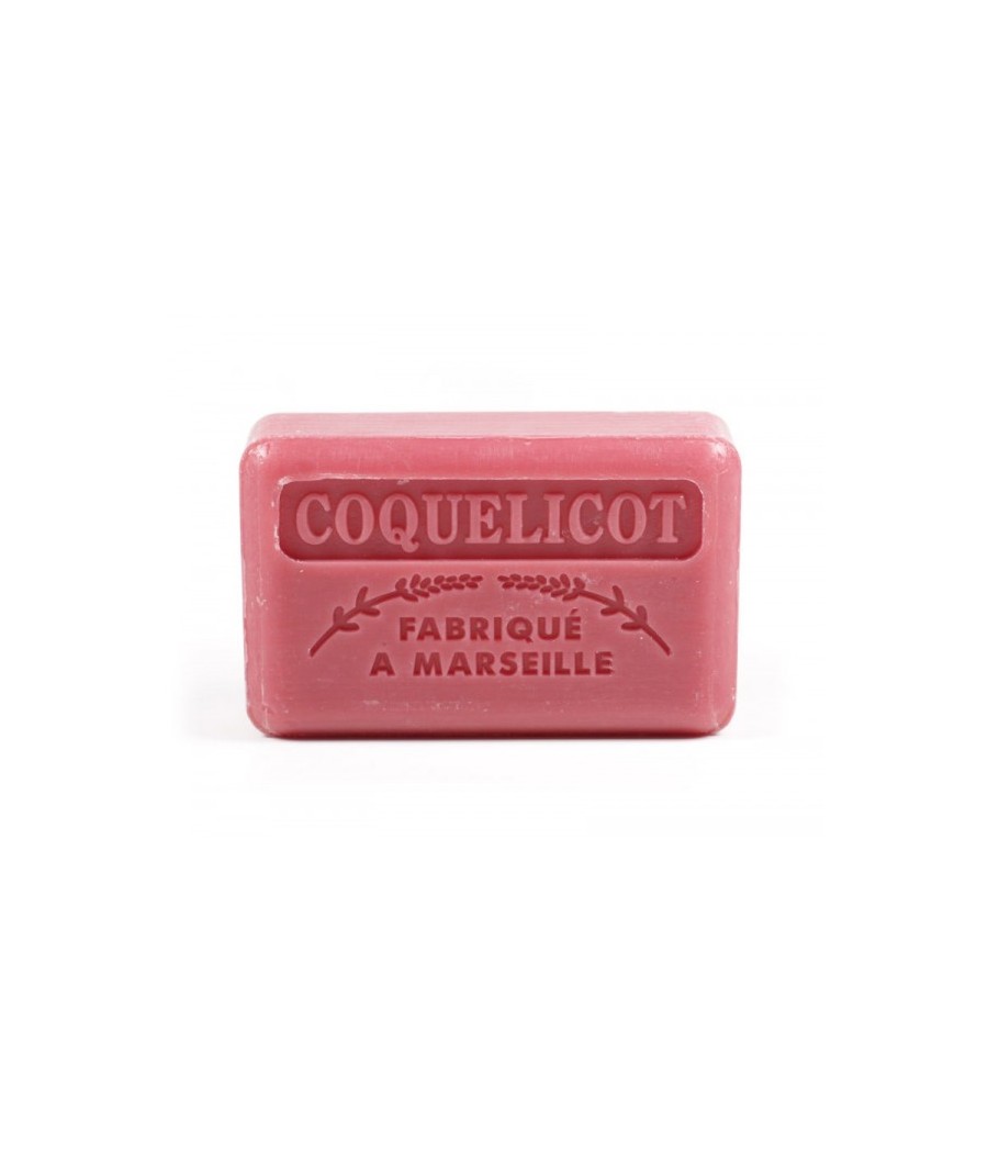 Savonnette Marseillaise Coquelicot - 125g 