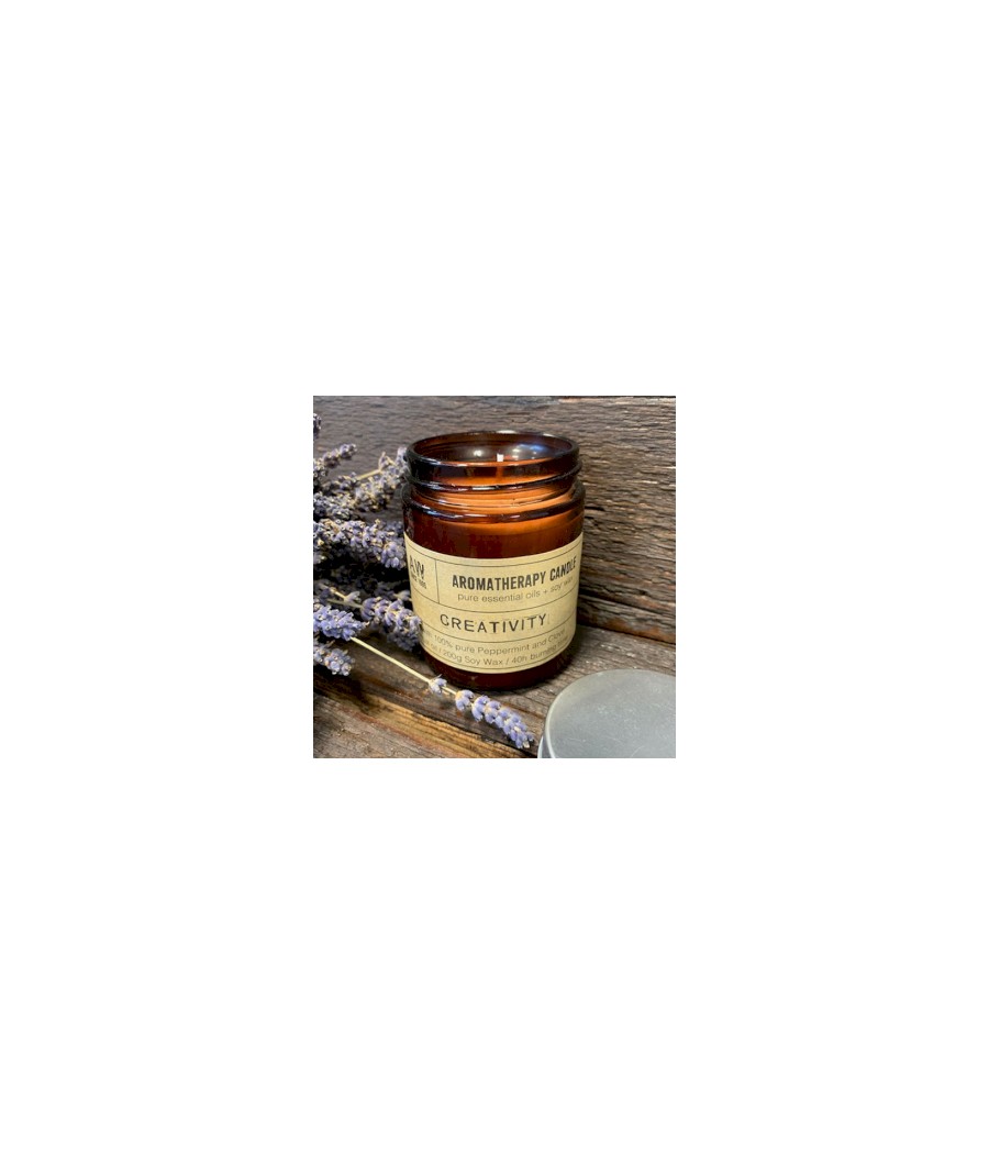 Bougie aromathérapie 200g - AW - Créativité