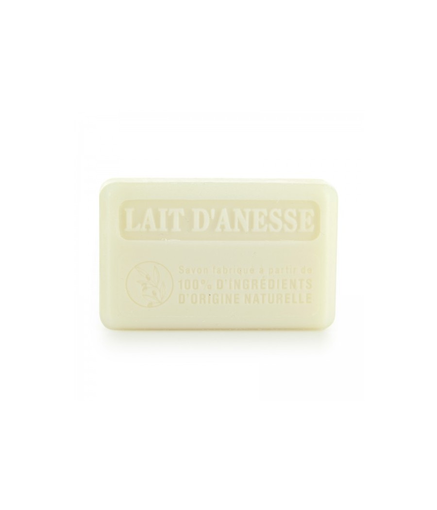 Savonnette Marseillaise 100% nature Lait d'ânesse - 125g