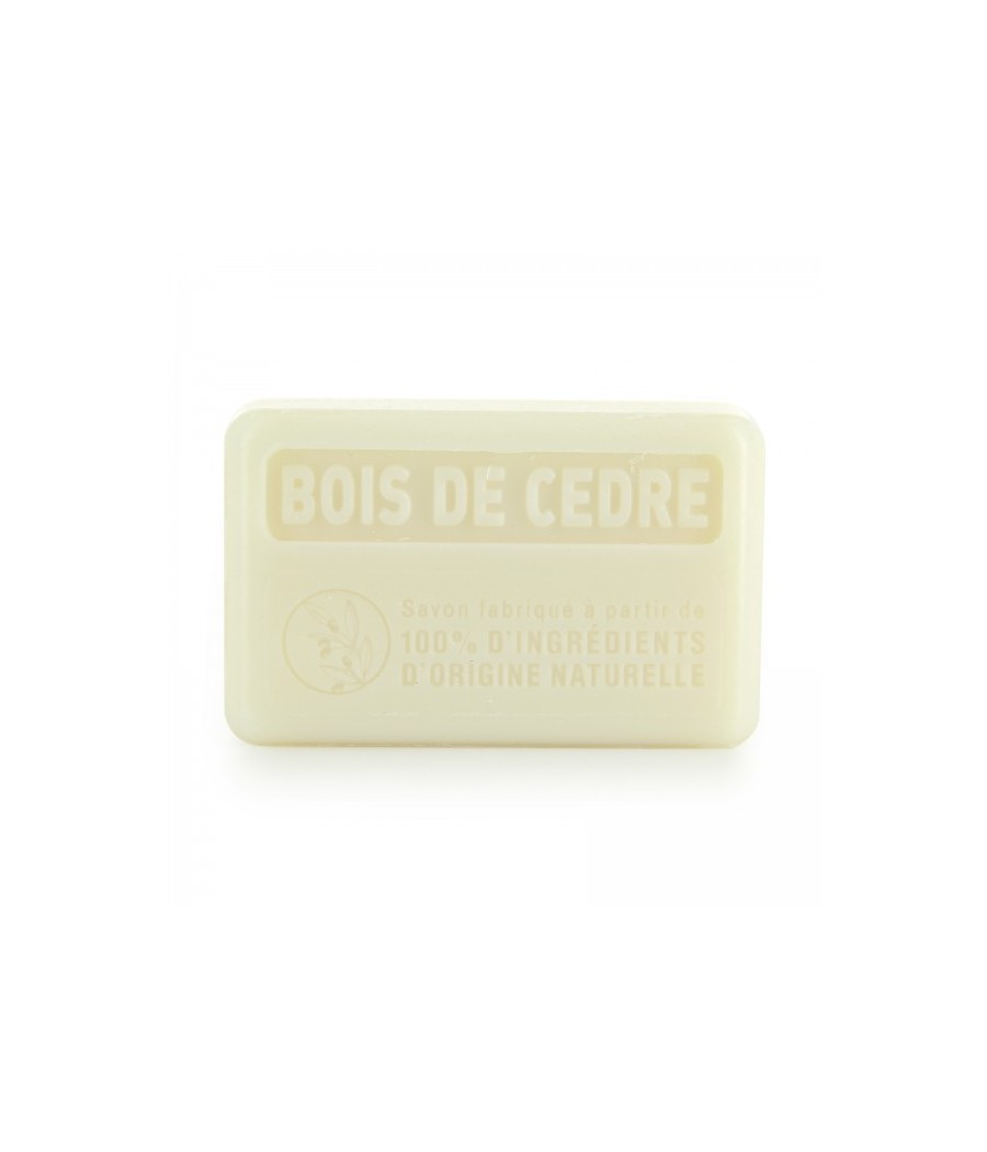 Savonnette Marseillaise 100% nature Bois de cèdre- 125g